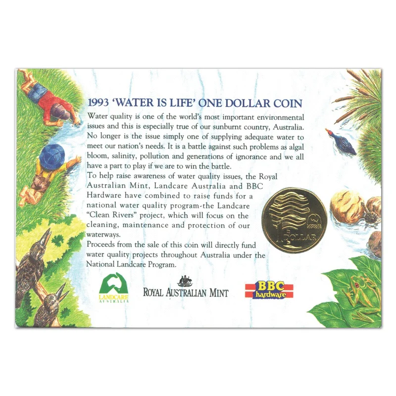 $1 1993 Landcare UNC - Image 2