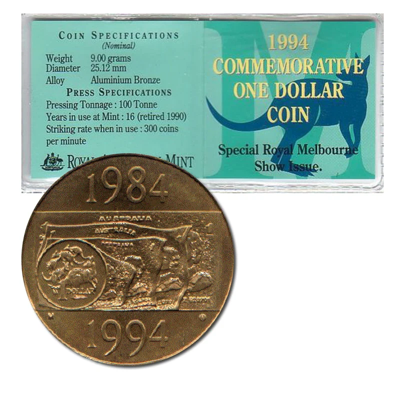 $1 1994 Decade of $1 Mintmark UNC - Image 2