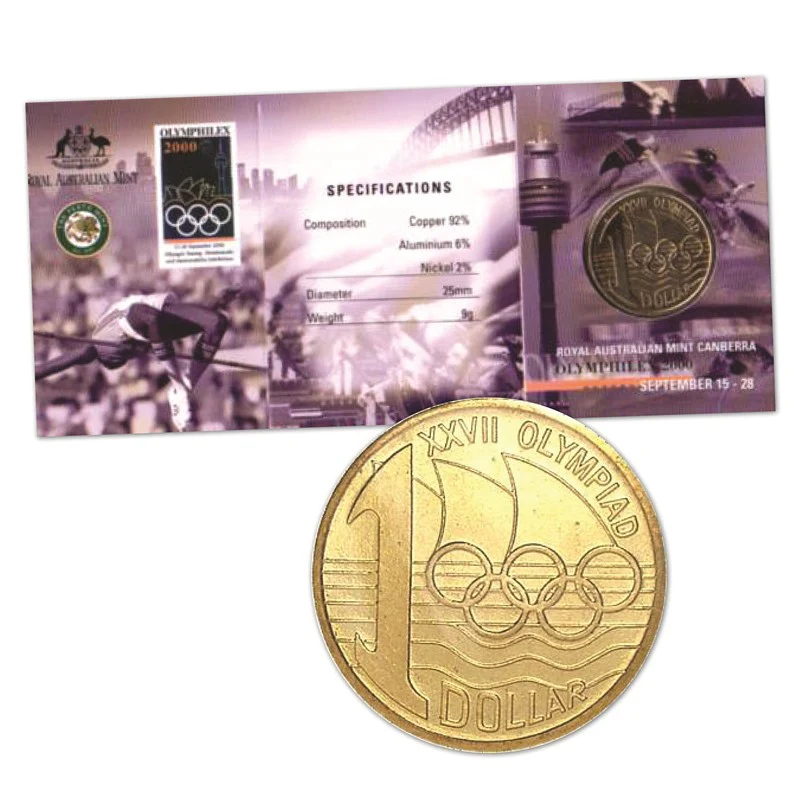 $1 2000 Sydney Olympics Mintmark UNC