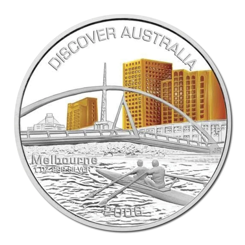 2006 Discover Australia - Melbourne 1oz Silver Proof - Image 2