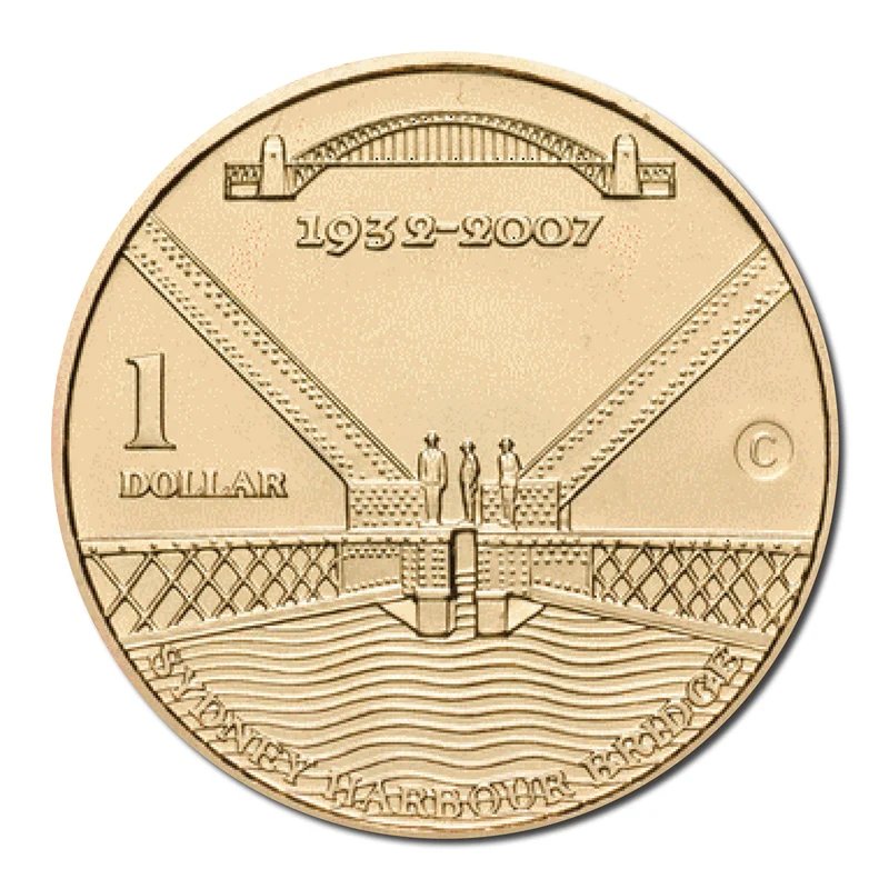 $1 2007 Sydney Harbour Bridge Mint/Privy Mark UNC - Image 2