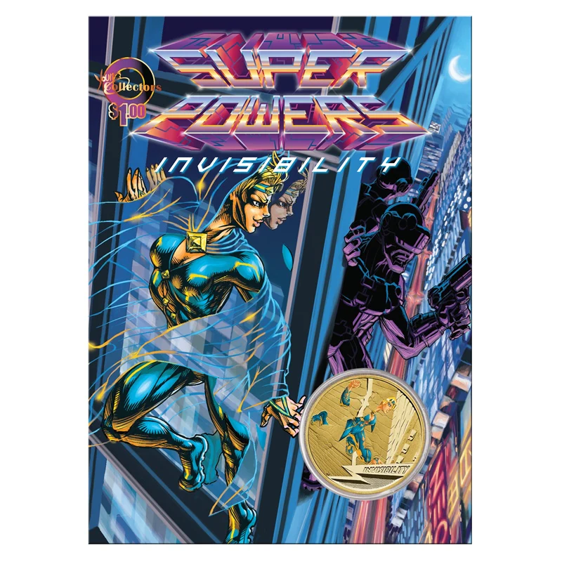 2014 Super Powers $1 6 Coin Pack UNC - Image 6