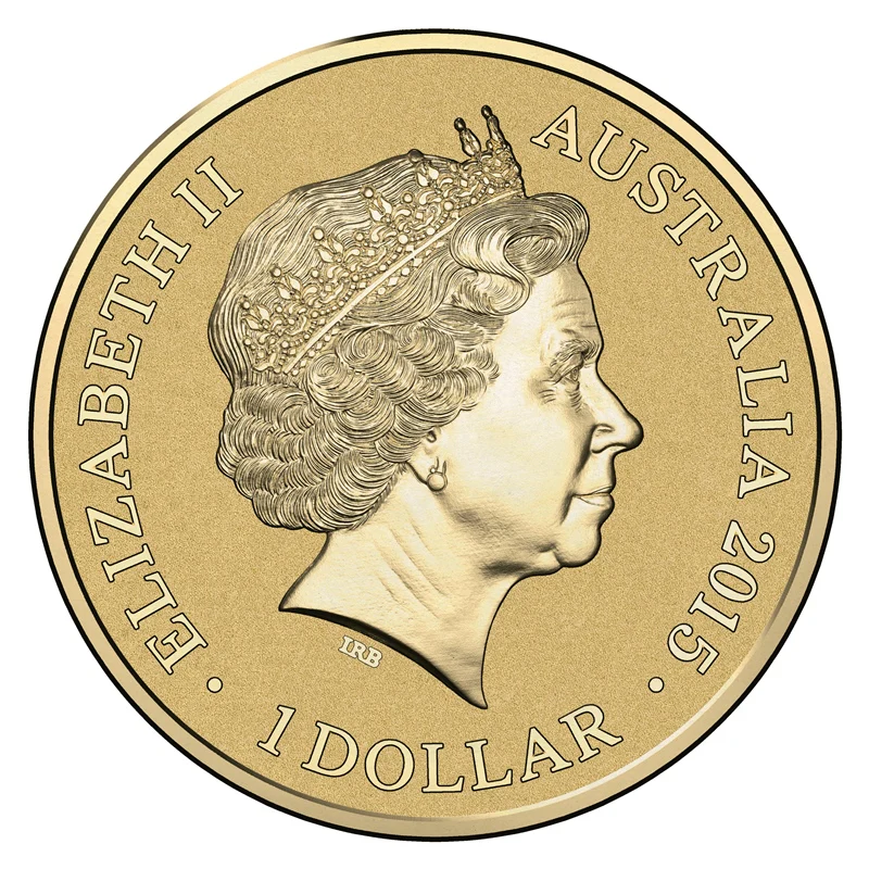 $1 2015 Unlikely Heroes Great & Small - Blue Chequer Cock UNC - Image 3
