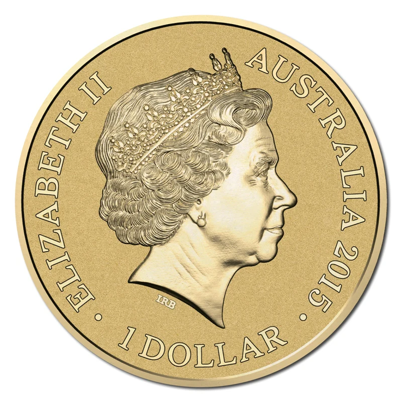$1 2015 Unlikely Heroes Great & Small - Shake the Kangaroo UNC - Image 3
