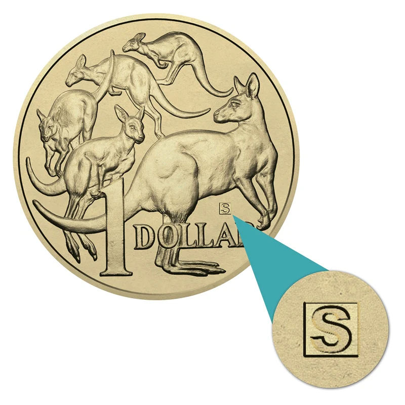 $1 2016 Mob of Roos ANDA Show Special 'S' Privy Mark UNC