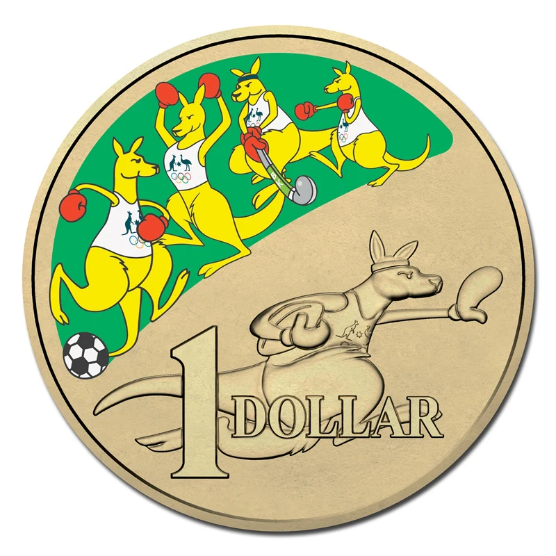 $1 2016 Olympic Mob of Boxing Kangaroos - Basketball - Image 2
