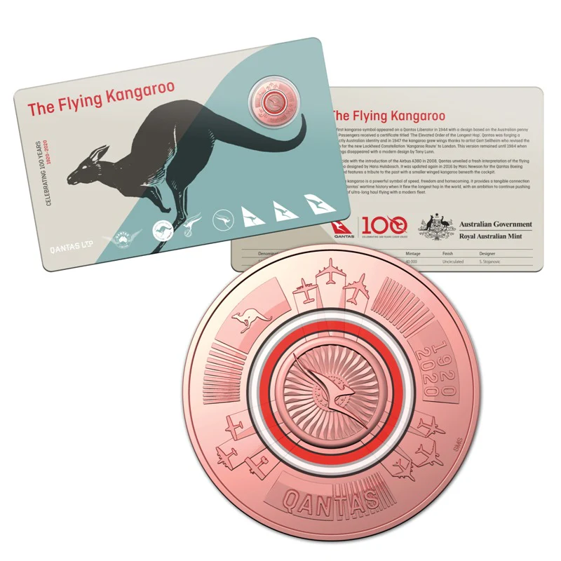 $1 2020 QANTAS Centenary 11 Coin Set - Image 3