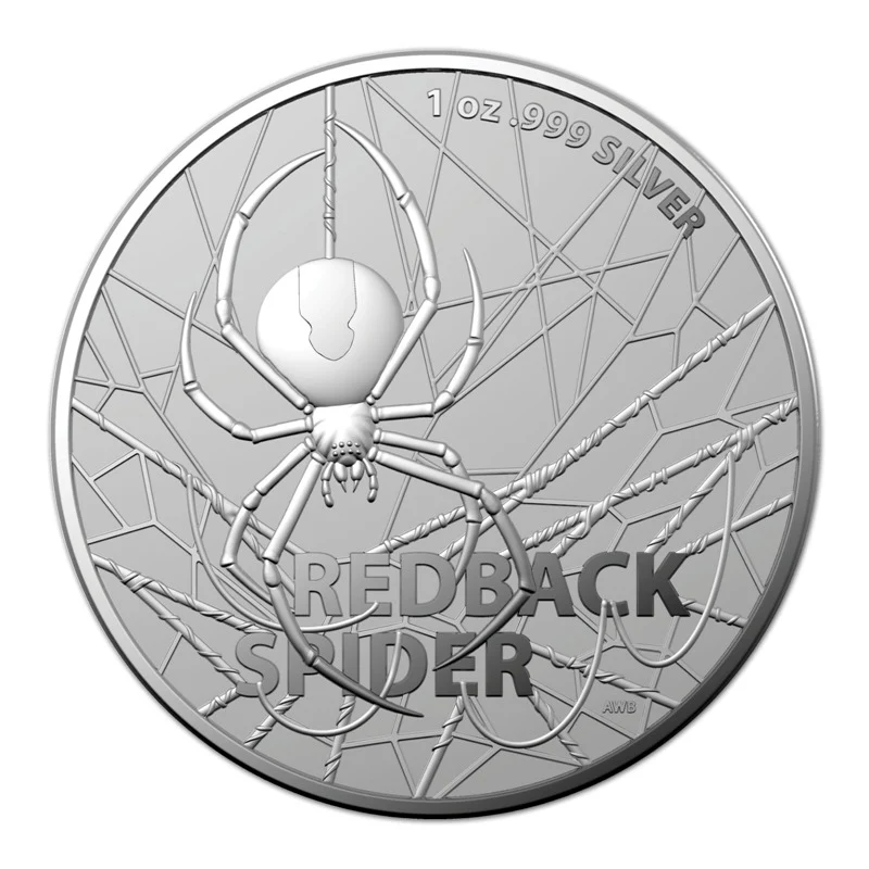$1 2020 Redback Spider 1oz Silver UNC - Image 3