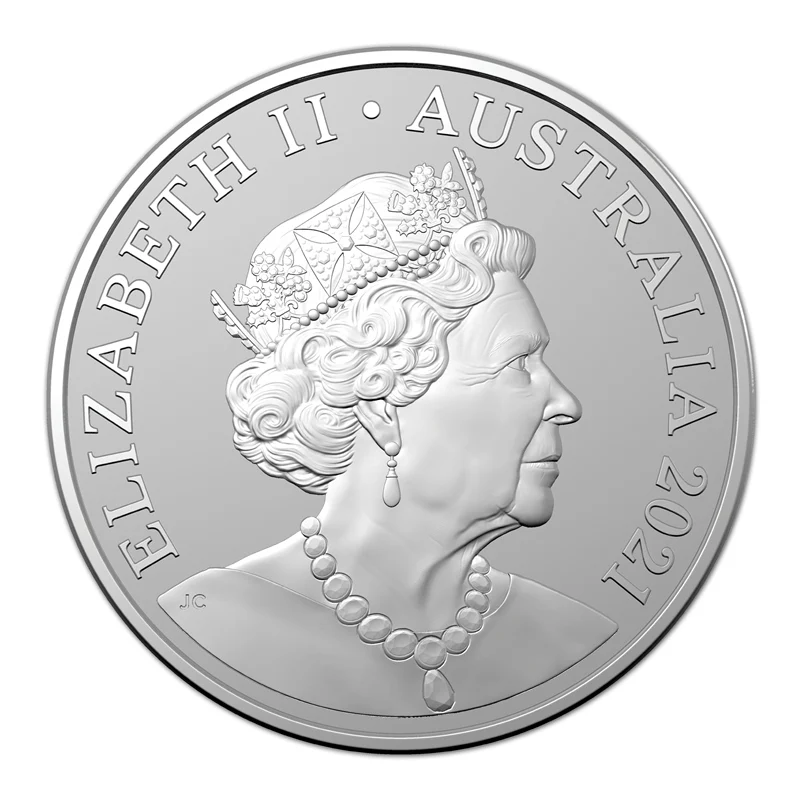 $1 2021 Ginger Meggs Centenary 1/2oz Silver Frosted UNC 2 Coin Set - Image 4