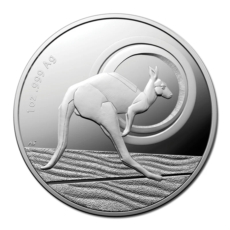 $1 2021 Kangaroo - Outback Majesty 1oz Silver Proof - Image 2