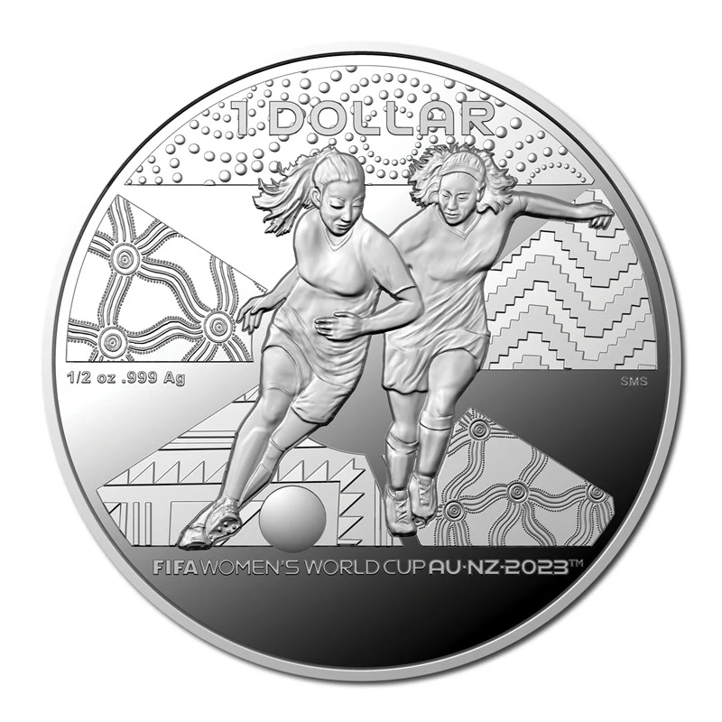$1 2023 FIFA Women's World Cup™ Silver Proof - Image 2