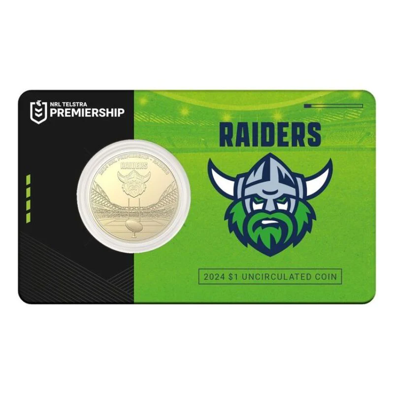 $1 2024 NRL Individual Teams Al/Bronze UNC - Image 2