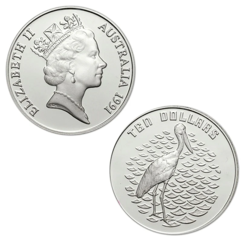$10 1991 Jabiru Silver Proof
