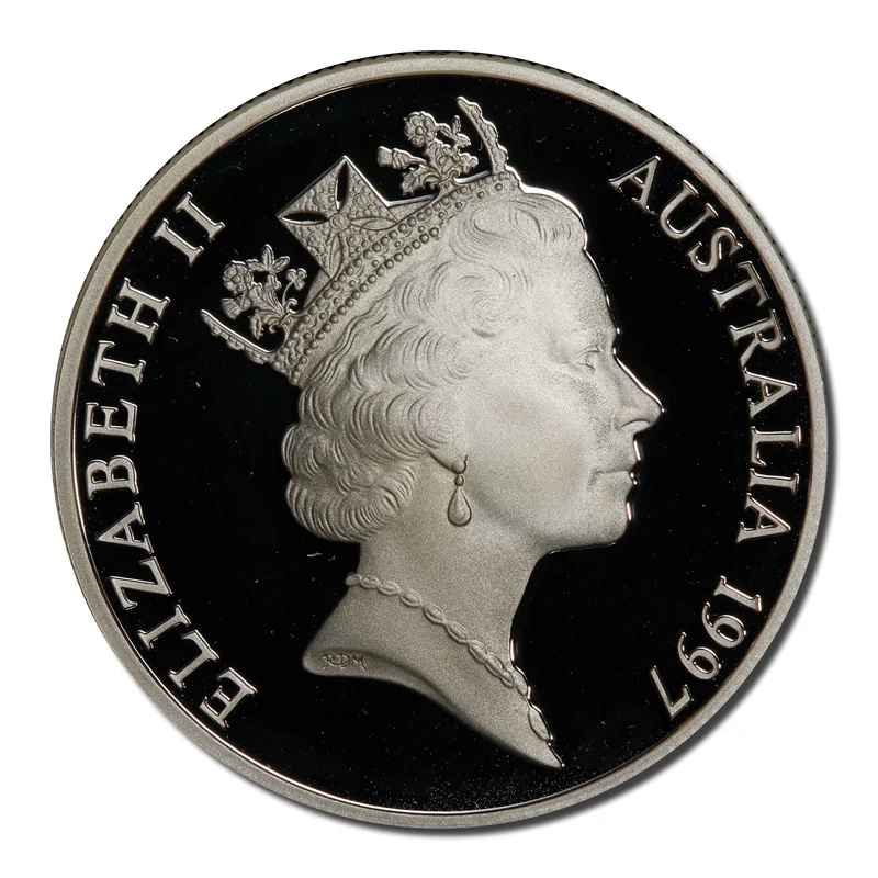 $10 1997 Cockatoo Silver Proof - Image 3