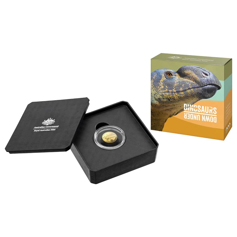 $10 2022 Dinosaurs Down Under Gold Proof - Image 3