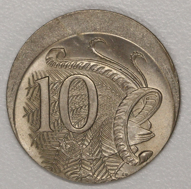 10c 1974 Error 15% Mistrike Lustrous UNC - Image 3