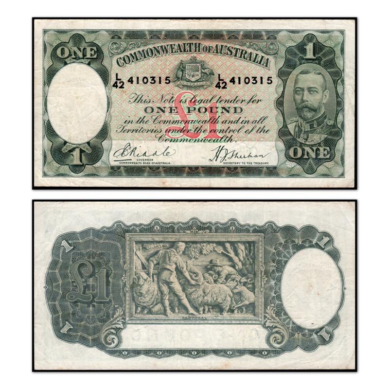 (1933) One Pound Riddle/Sheehan R.28 - Image 3