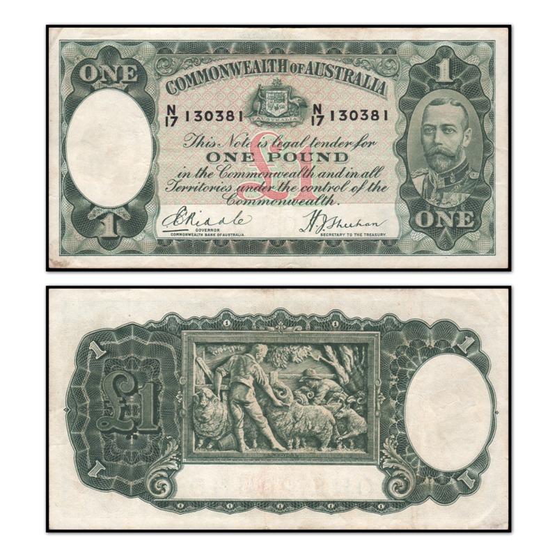 (1933) One Pound Riddle/Sheehan R.28 - Image 4