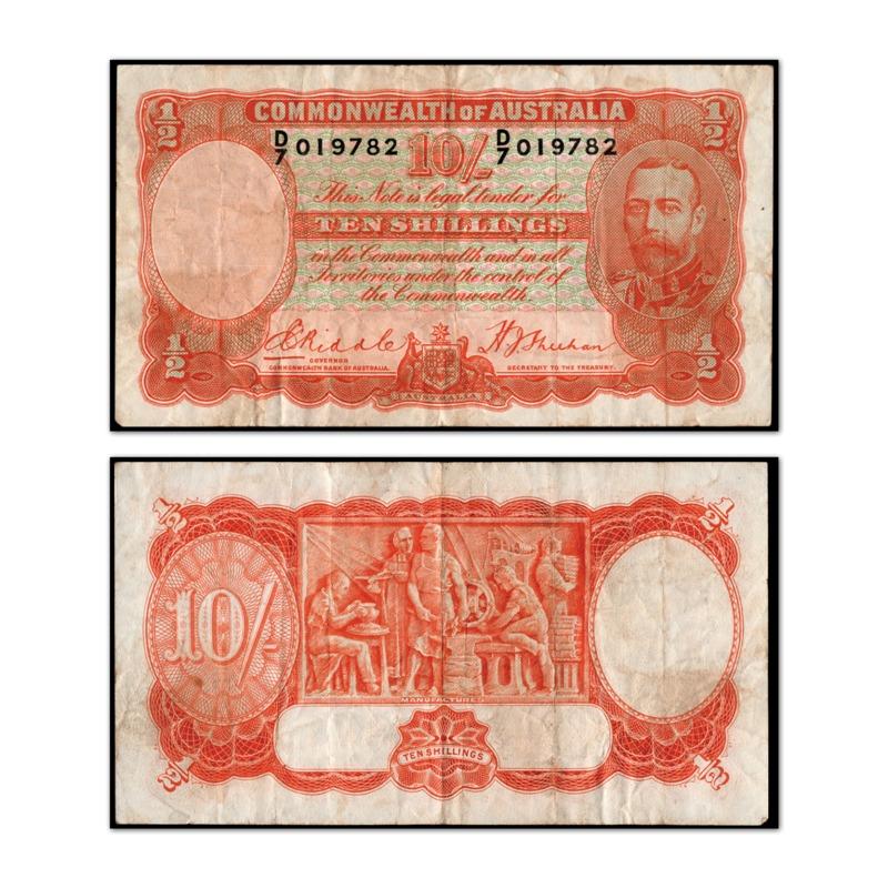 (1936) Riddle/Sheehan Ten Shillings R.11 - Image 3
