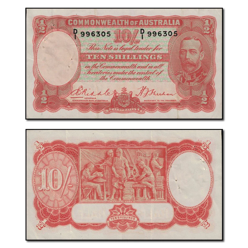 (1936) Riddle/Sheehan Ten Shillings R.11 - Image 5