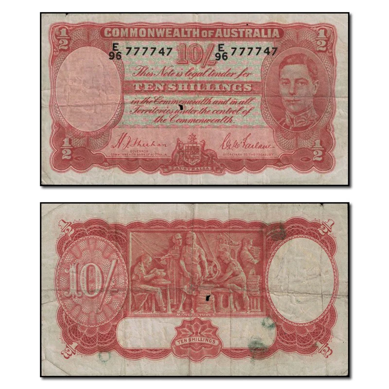(1939) Sheehan/McFarlane Ten Shillings R.12 - Image 12