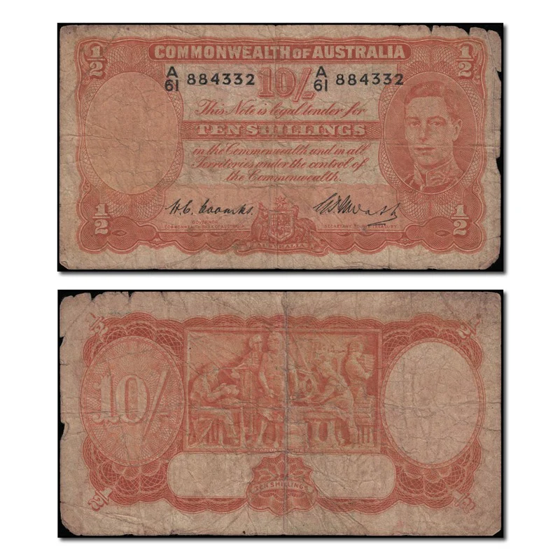 (1949) Coombs/Watt Ten Shillings R.14 - Image 9