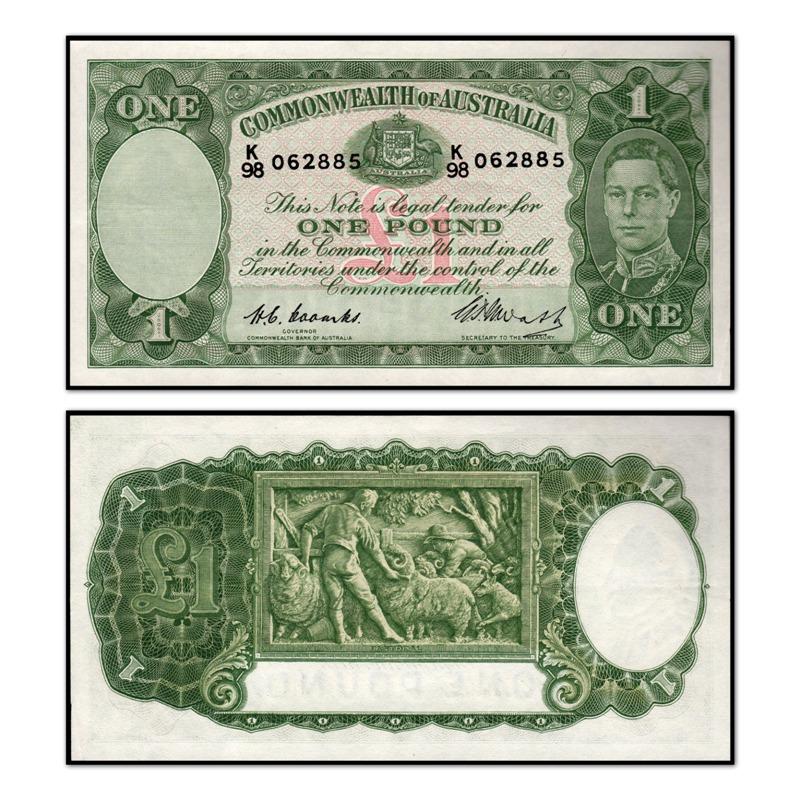 (1949) One Pound Coombs/Watt R.31 - Image 11