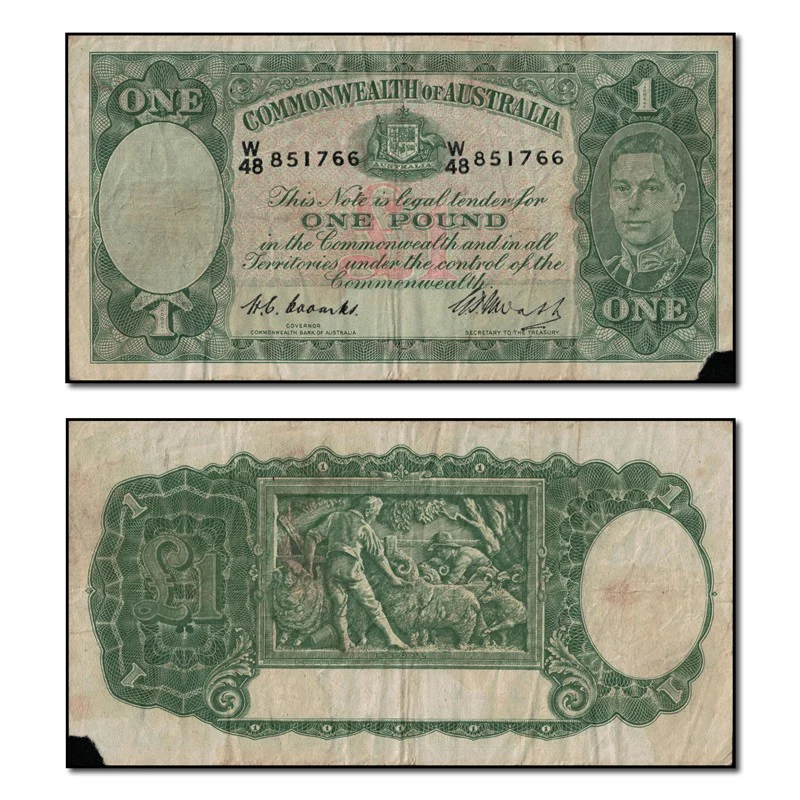 (1949) One Pound Coombs/Watt R.31 - Image 12