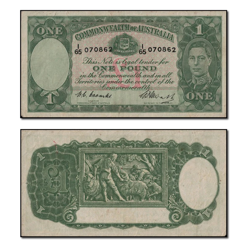 (1949) One Pound Coombs/Watt R.31 - Image 14