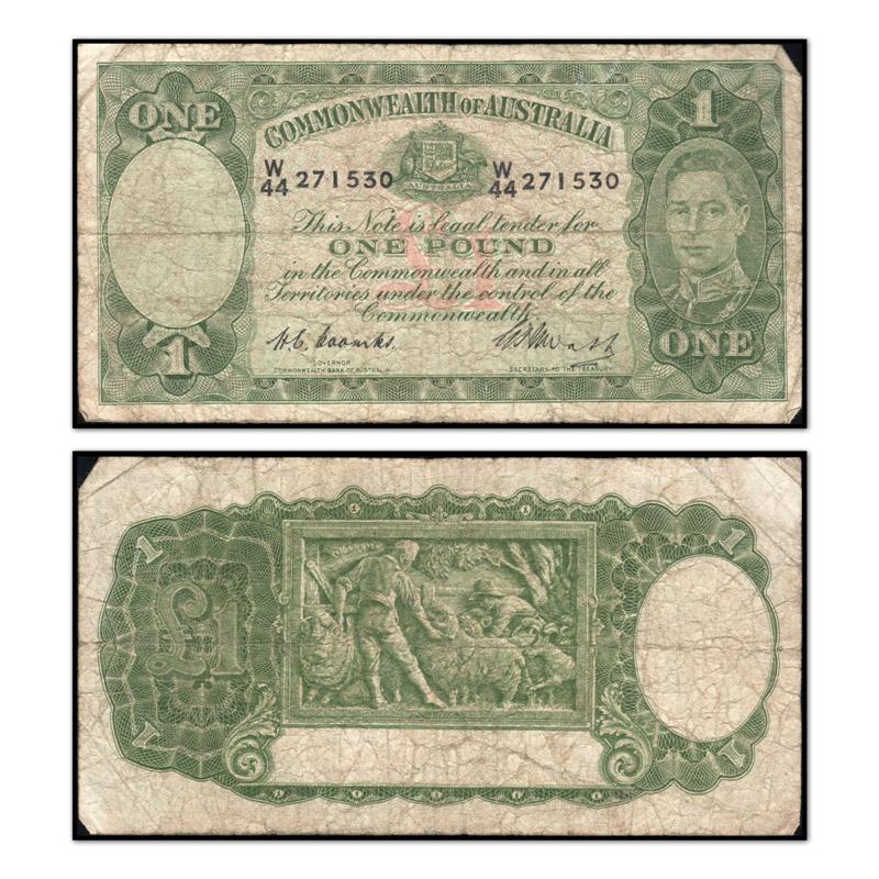 (1949) One Pound Coombs/Watt R.31 - Image 2