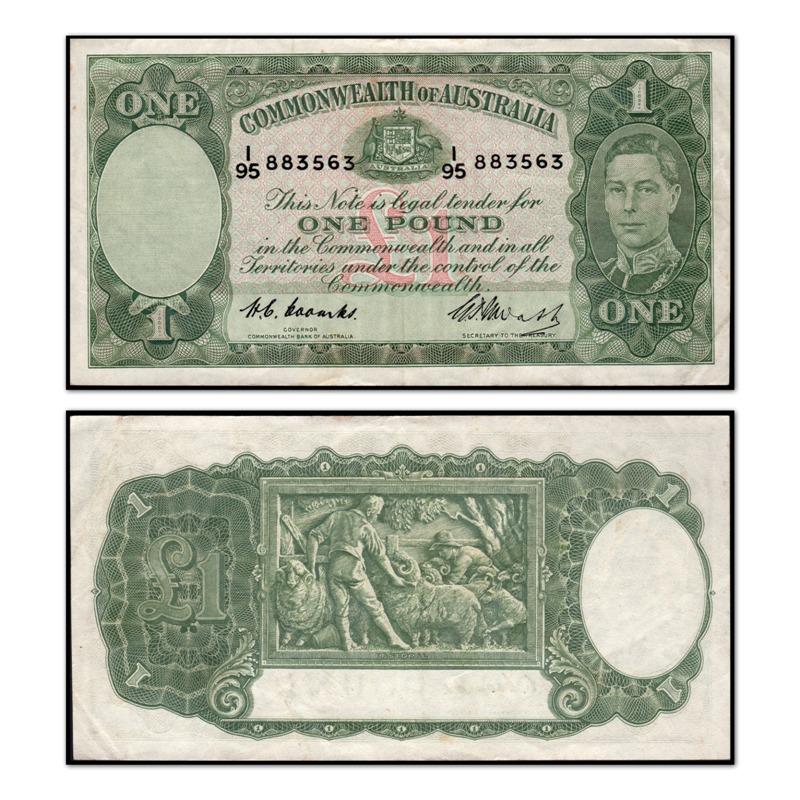 (1949) One Pound Coombs/Watt R.31 - Image 5