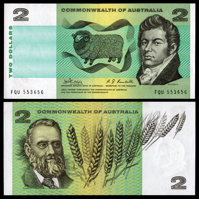 (1968) $2 Phillips/Randall R.83 - Image 4