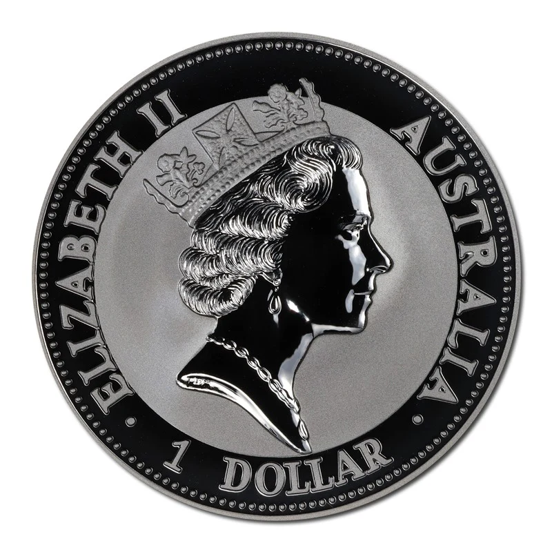 1992 Kookaburra $1 1oz Silver UNC - Image 2