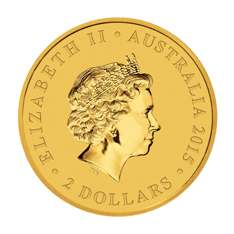 $2 2015 Wedge-Tailed Eagle Mini Gold 99.99% 0.5g - Image 3