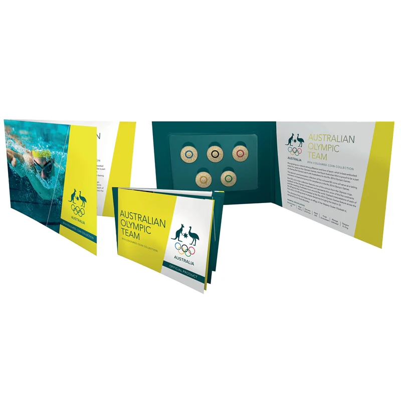 $2 2016 Olympic Team Coloured Coin Collection - Image 2