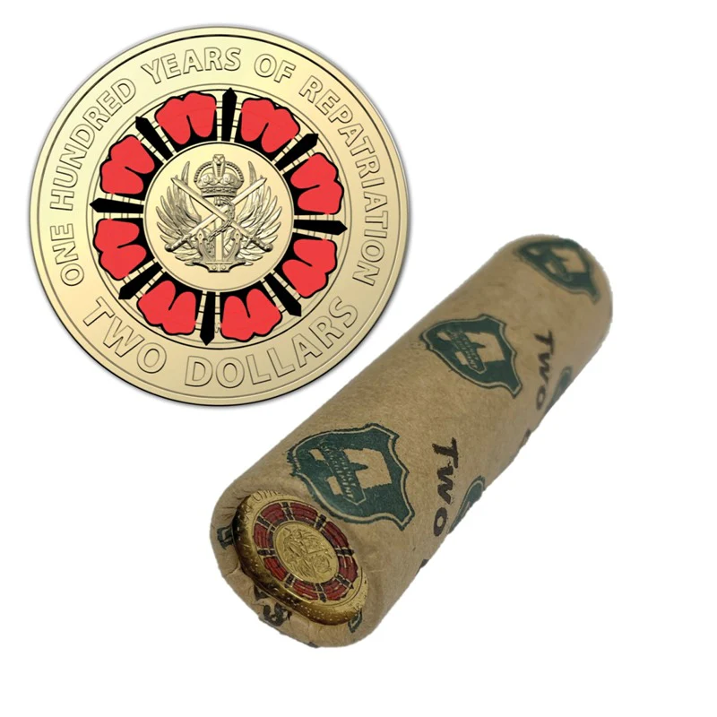 $2 2019 100 Years of Repatriation Security Roll
