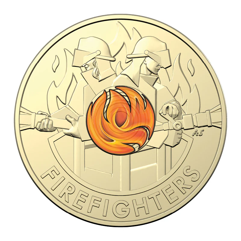$2 2019-2022 Emergency Services 4 Coin UNC Set - Image 3