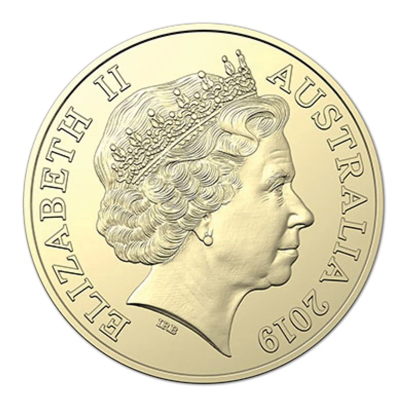 $2 2019 Wallabies Coloured UNC - Image 3