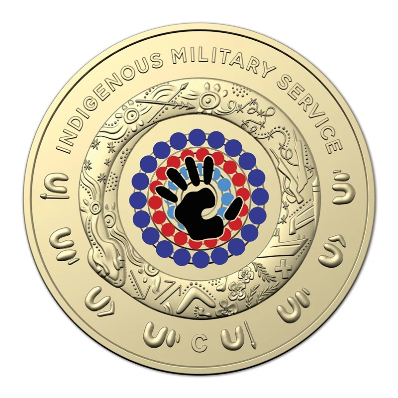 $2 2021 Indigenous Military Service Mint Roll - Image 3