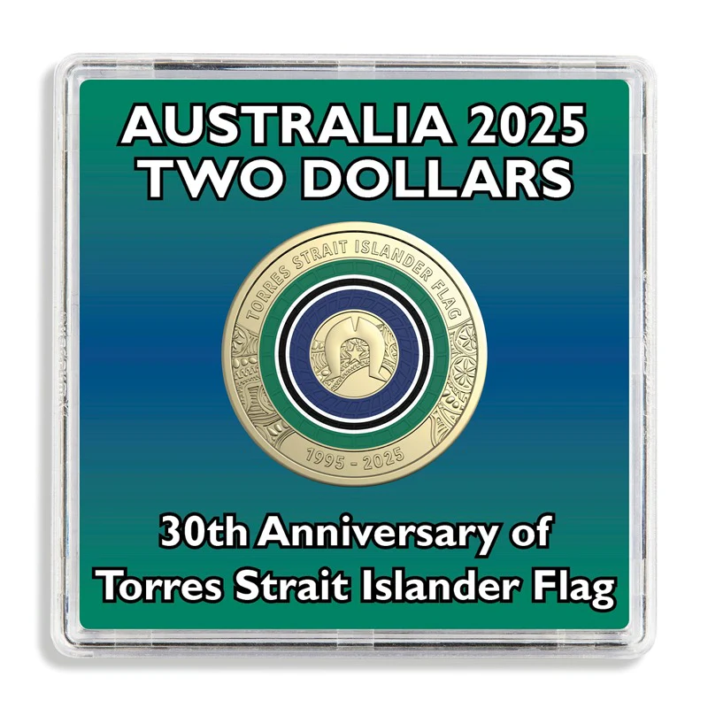 $2 2025 Torres Strait Islander Flag Premium Mint Roll PACKAGE - Image 3