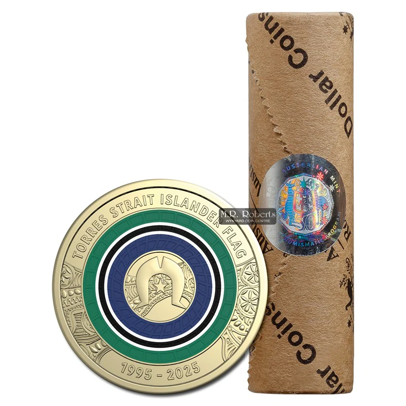 $2 2025 Torres Strait Islander Flag Premium Mint Roll PACKAGE - Image 4