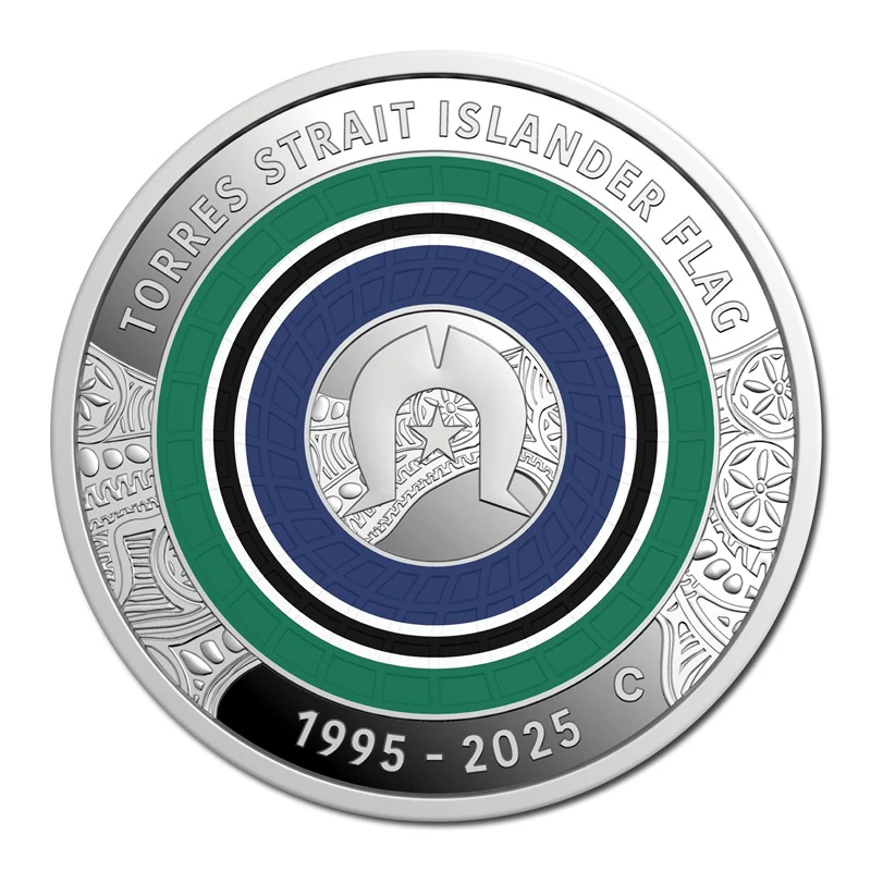 $2 2025 Torres Strait Islander Flag Silver Proof - Image 2