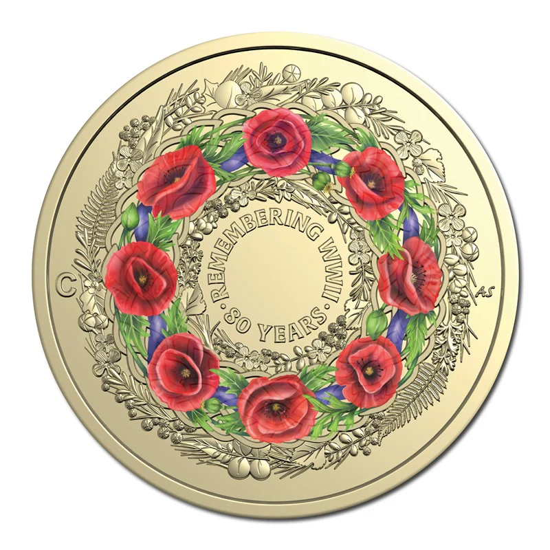 $2 2025 WWII 80th Anniversary 'C' Mintmark UNC - Image 2
