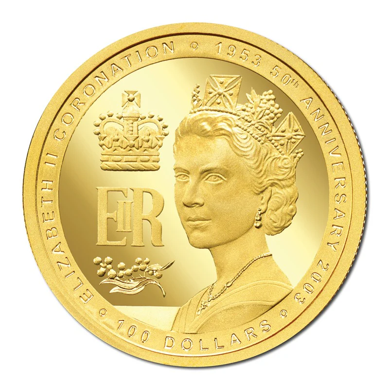 2003 Queen Elizabeth II Coronation 2 Coin Proof - Image 2