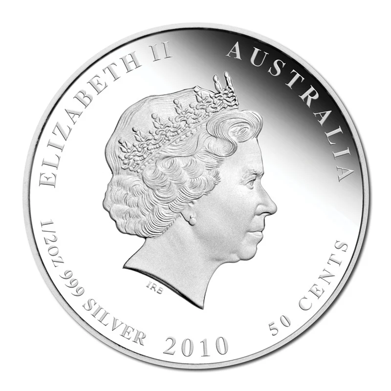 2010 Sealife Series I - Seahorse 1/2oz Silver Proof - Image 3