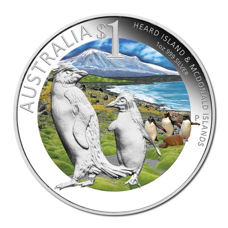 2011 Celebrate Australia - Heard Island & McDonald Island 1oz Silver Coin Show Special - Image 2