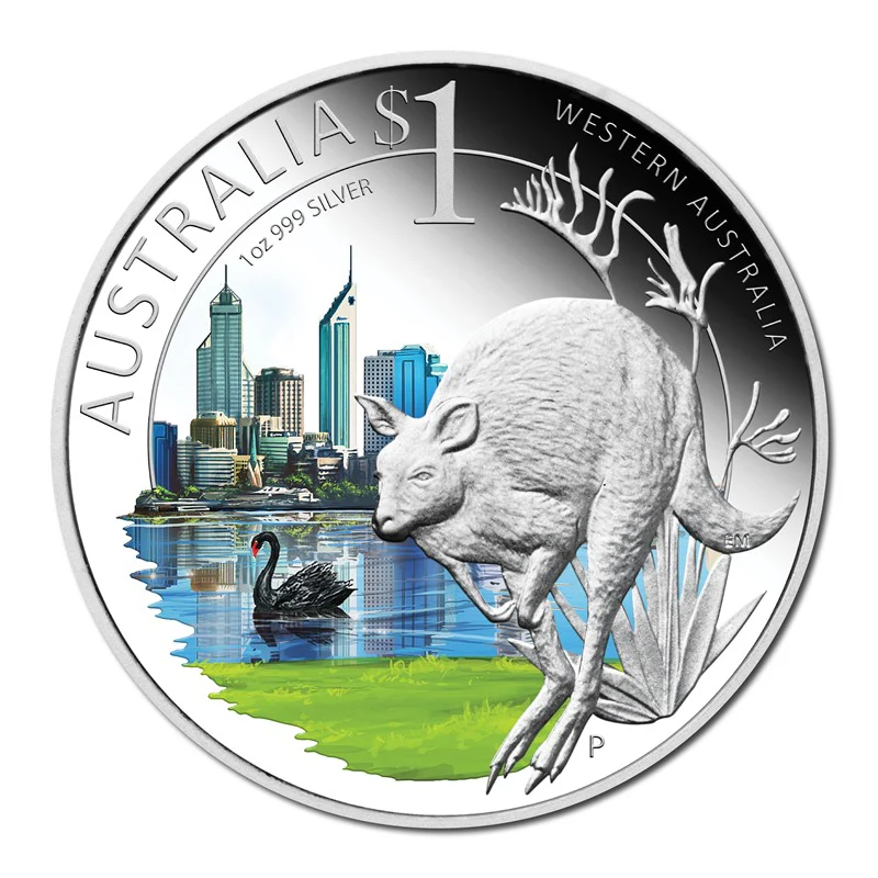 2011 Celebrate Australia - Western Australia 1oz Silver Coin Show Special - Image 2