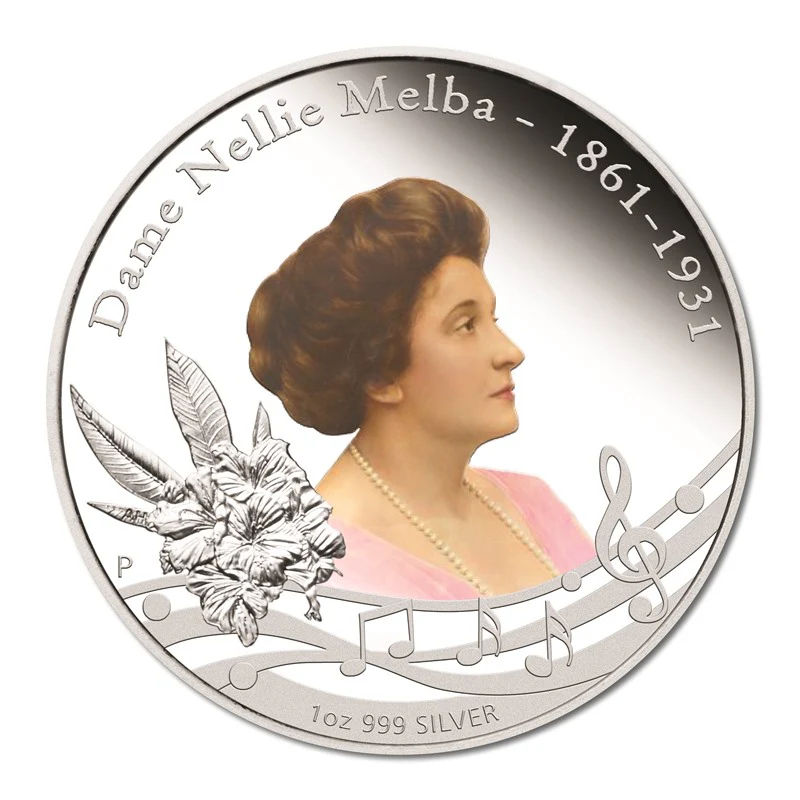 2011 Dame Nellie Melba 1oz Silver Proof - Image 2