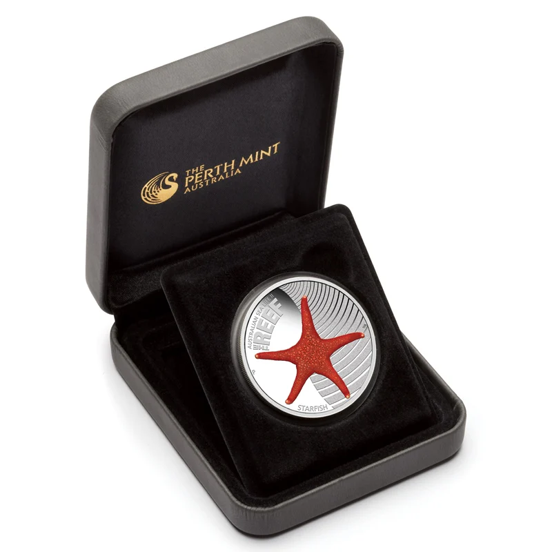 2011 Sea Life II - Starfish 1/2oz Silver Proof - Image 4