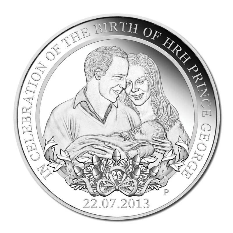2013 Prince George 1oz Silver Proof - Image 2